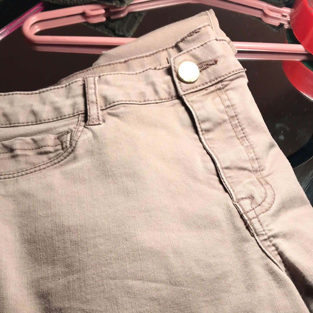 Light pastel jeans